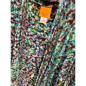 Y2K  Ruby Road Woman Open Over Shirt 2X